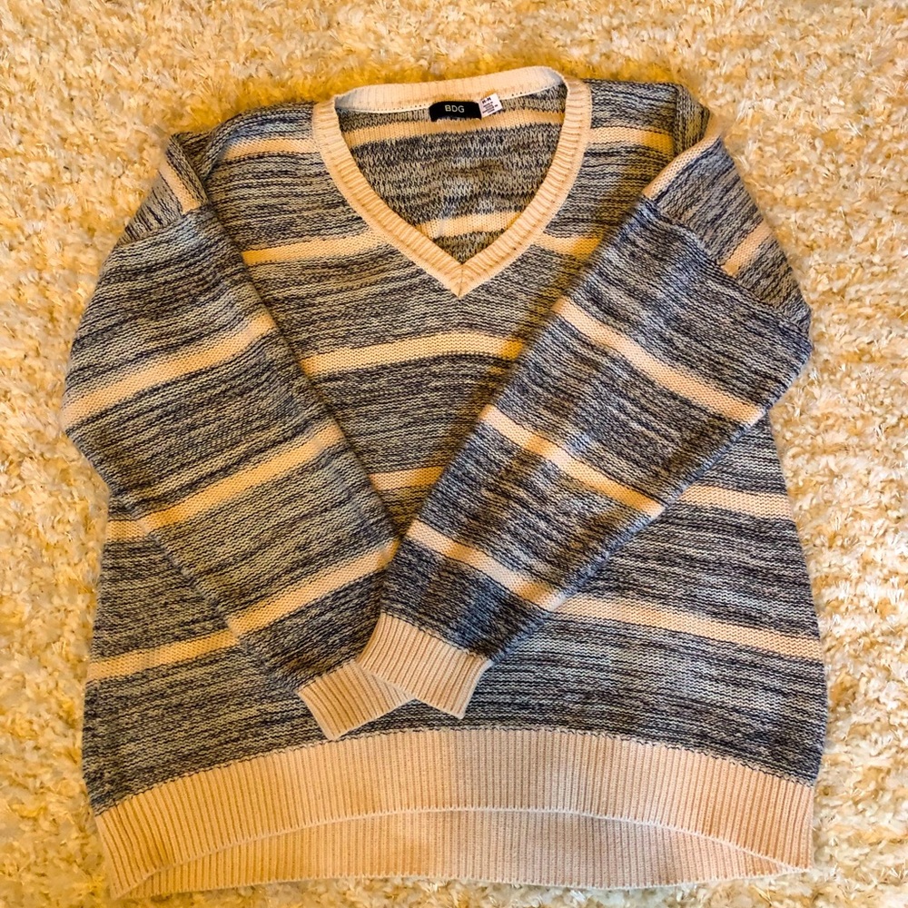 Urban Outfitters BDG blue striped sweater